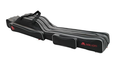 POKROWIEC NA WĘDKI - WĘDKARSKI 3 KOMOROWY 150cm - CZARNY - MIKADO UWD-04203B-150