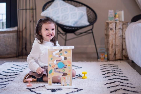 Tor zjeżdżalnia z dzwoneczkiem drewniany Pure, Janod