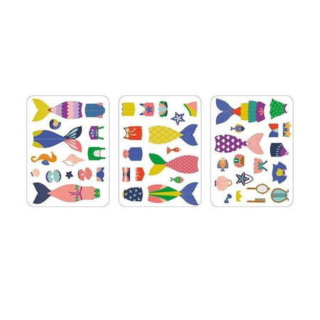 Mudpuppy Magnetyczne postacie Kotko-syrenka 4+