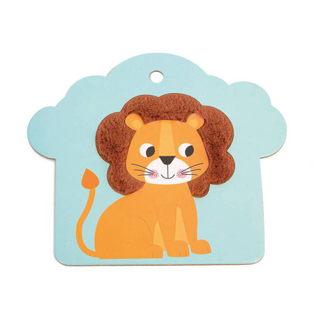 Karty sensoryczne Sawanna 7 elementów 12 m+, Janod