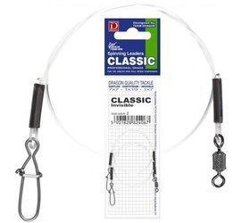 Przypon  Invisible Fluorocarbon 8 kg CLASSIC 30 cm 2 szt.    DRAGON PDF-.50-408-30
