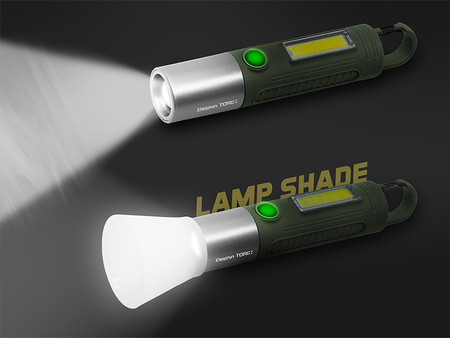 Lampa kempingowa Delphin Torix 2,8W/2200mAh 2,8W/170lm/2200mAh Delphin (101005976)