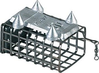 KOSZYK ZANĘTOWY NA RZEKĘ METALOWY Z DNEM 25/32/44 30G 1X10SZT JAXON AV-RI030