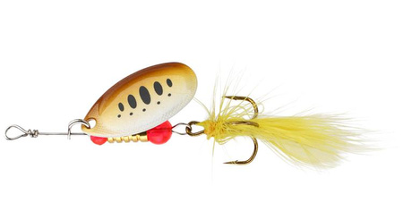 BŁYSTKA OBROTOWA - FOCUS Z CHWOSTEM 3 g SREBRNY / 30 MIKADO PMB-OFOC-30