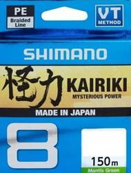 Plecionka Kairiki 8 0,130mm 150m 8,2kg Mantis Green Shimano (59WPLA58R02)