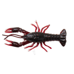 NED CRAW 6.5CM 2.5G FLOATING BLACK & RED 4PCS Savage Gear (77416)