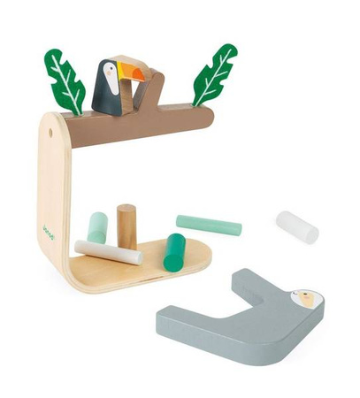 Gra balansowa drewniana Leniwiec 3+, Janod