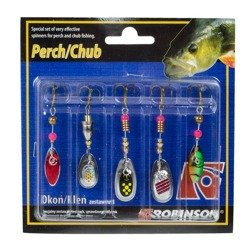 Zestaw błystek Okoń/Kleń 1 Robinson 41-Z1-PE3