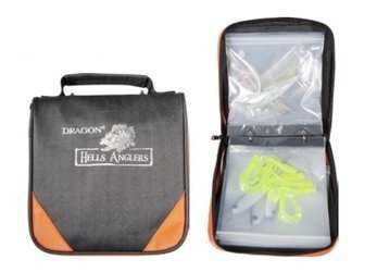 Pokrowiec  na przyp.spinn.  HELL ANGLERS 21x21 cm   DRAGON CHR-95-18-003