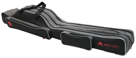 POKROWIEC - NA WĘDKI - 3 KOMOROWY 100cm CZARNY - op.1szt. MIKADO UWD-04203B-100