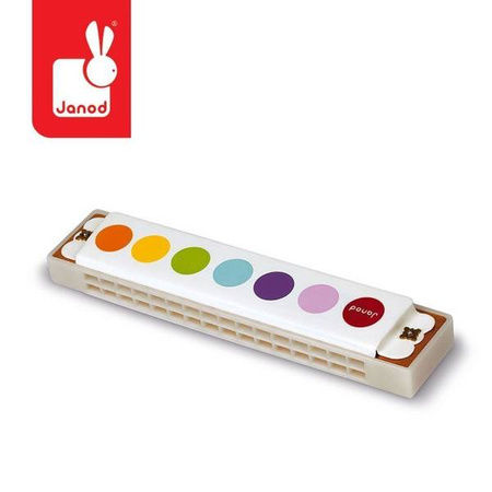 Harmonijka Confetti opakowanie zbiorcze 12 szt., Janod