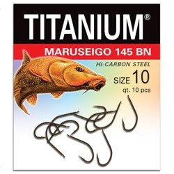 Haczyk Titanium MARUSEIGO (10 szt.), rozm. 10 Robinson 02-P-145BN-10