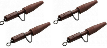 BEZPIECZNY KLIPS SUMOWY DAM SAFETY LEAD CLIP BROWN 5szt. MADCAT (70823)