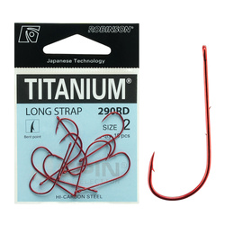 Haczyk Titanium LONG STRAP 290RD (10 szt), rozm. 2 Robinson 02-S-290RD-2