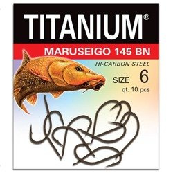 Haczyk Titanium MARUSEIGO (10 szt.), rozm. 6 Robinson 02-P-145BN-06