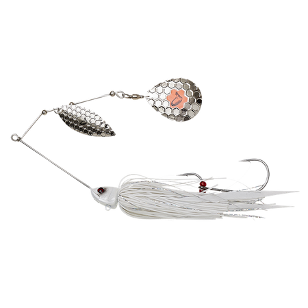 DA'BUSH SPINNERBAIT 14CM 21G SINKING WHITE SILVER Savage Gear (72603)