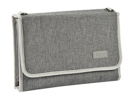 Beaba Przewijak podróżny z etui na akcesoria Heather Grey