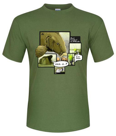 T-SHIRT - CARP BITE rozm. M - op.1szt. MIKADO UMH-019-M