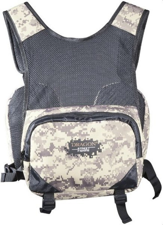 Kamizelka techniczna STREET FISHING TechVest z wymiennymi torebkami DRAGON CHR-98-13-006