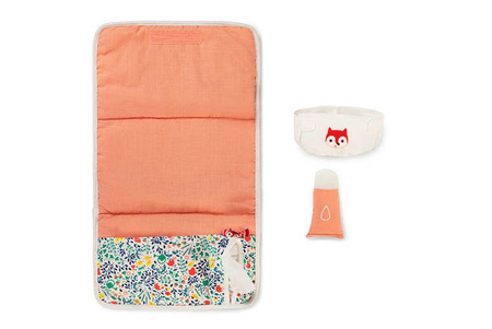 LILLIPUTIENS Przewijak z akcesoriami Kwiaty 2 lata+