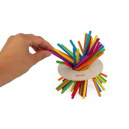 Gra zręcznościowa Zwariowane patyczki, Janod