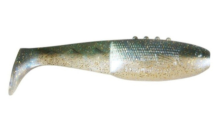 V-LURES Reno Killer PRO - SMELT MINNOW 5"/12.5cm 2szt./bag PEARL BS/GREEN silver/gold/green glitter DRAGON CHE-RN50D-02-699