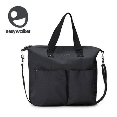 Easywalker Torba do wózka z przewijakiem i organizerem Jet Black uniwersalna