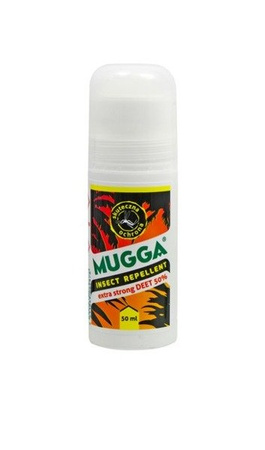 MUGGA W KULCE ROLL-ON PRZECIW KOMAROM 50%DEET 50ML 111111122