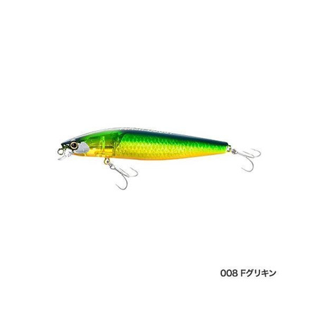 Wobler Exsence Shallow Assassin 14g 99mm 0,1-0,3m 008 Green Gold F Shimano (59VXM199T07)
