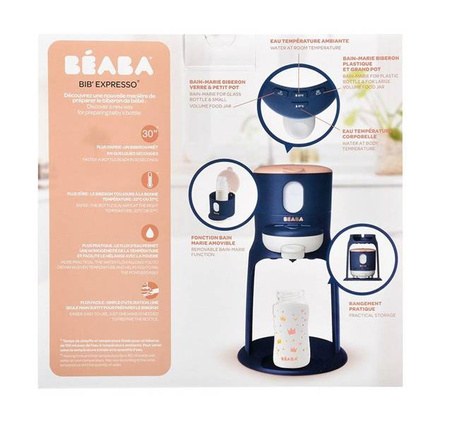 Beaba Bib'expresso® Ekspres do mleka 2w1 Night blue