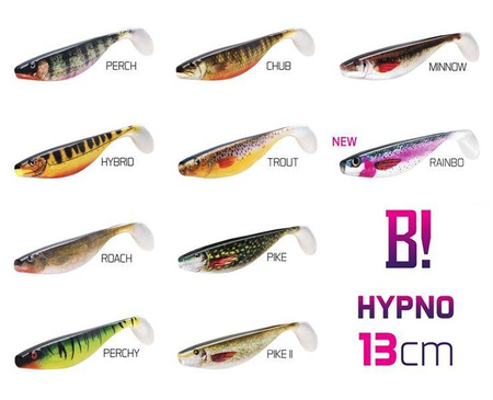 Sztuczna przynęta/guma BOMB! HYPNO / 2szt 13cm/3D CHUB Delphin (690021305)