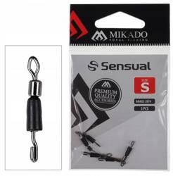 ŁĄCZNIK DO SZYBKIEJ WYMIANY PRZYPONU Z KRĘTLIKIEM - rozmiar S - op.5szt. MIKADO AMA02-2074-S