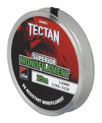 TECTAN SUPERIOR 25M 0.10MM 1.0KG 2.3LBS GREEN TRANSPARANT DAM (66164)