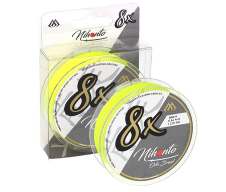 PLECIONKA NIHONTO OCTA BRAID 023 FLUO 300M MIKADO Z25F-023