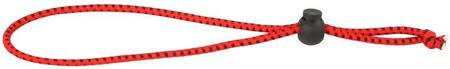 (R) OPASKA, GUMKA ZACISKOWA DO WĘDEK, PODPÓREK 22cm / 3mm / RED-BLACK 1szt. MIKADO AMR08-RB