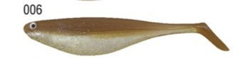 GUMA FLAT SHAD 9,5cm KOL. 06 SILVER SMOLT OP.4SZT KONGER 338020006