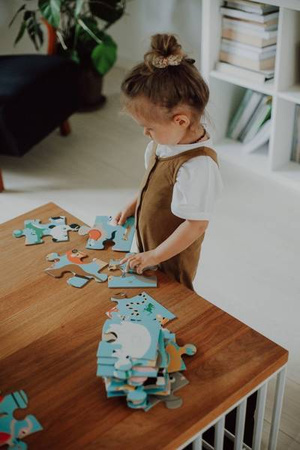 Mudpuppy Puzzle podłogowe Jumbo Zwierzęta Świata 25 elementów 2+