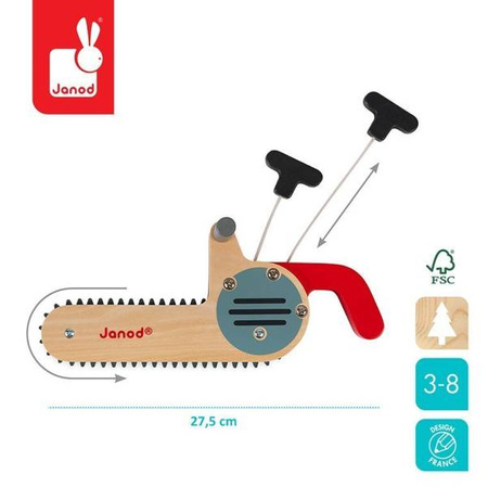 Drewniana piła łańcuchowa Brico'kids, Janod