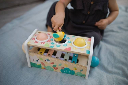 Drewniane cymbałki z kulodromem Pure, Janod