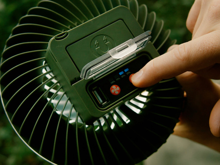 Wentylator z lampą Delphin Ventix 7W/4400mAh 4400 mAh Delphin (101005978)