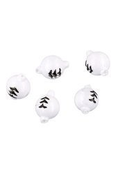PŁYWAJĄCE KULKI - BIAŁO/CZARNE - śr. 16mm - op.5szt. MIKADO AM-SUR-KU02-16-W/B