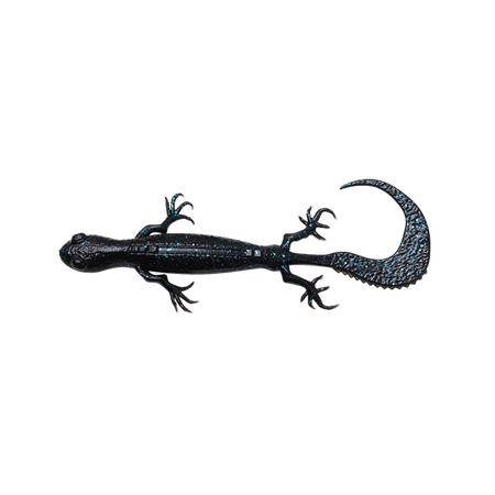 3D LIZARD 10CM 5.5G SINKING BLACK & BLUE 6PCS Savage Gear (77447)