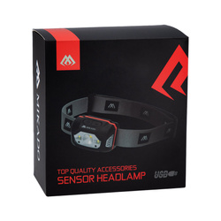 LATARKA - CZOŁOWA H440S - 440 LUM + CZUJNIK RUCHU - op.1szt. MIKADO AML01-2212