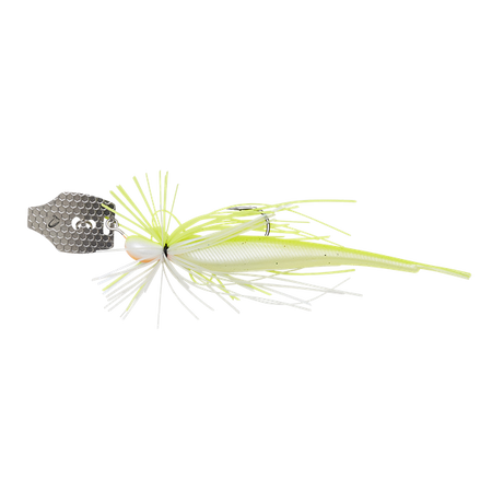 CRAZY SWIM JIG 12.5CM 14.5G SINKING YELLOW WHITE Savage Gear (76738)