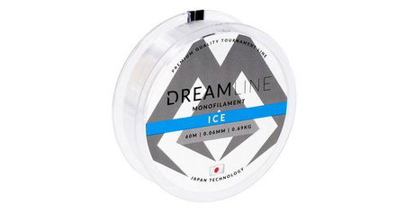 ŻYŁKA PODLODOWA DREAMLINE ICE (CLEAR) - 0.14mm / 3.08kg / 60m - 1 szp. MIKADO