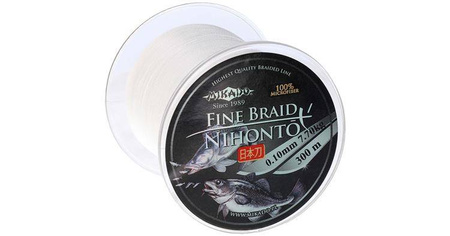 PLECIONKA NIHONTO FINE BRAID 045 WHITE 300M MIKADO Z20W-045