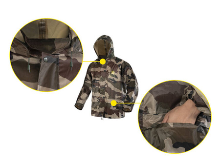 Wodoodporny dwuczęściowy kombinezon Delphin PROOF XL Delphin (101005005)