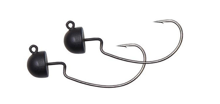 TUNGSTEN EWG NED HEAD #1/0 4.8G MATT BLACK 2PCS Savage Gear (82308)