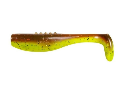 Ripper Bandit PRO 3"/7,5cm 4szt./bag CHARTREUSE/MOTOR OIL black/silver glitter BOX DRAGON CHE-BD30D-30-715