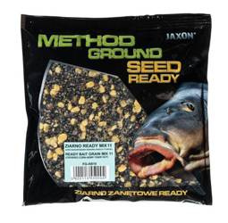 ZIARNO JAXON METHOD GROUND READY MIX 11 GRYS KUKURYDZIANY-KONOPIE-ORZECH TYGRYSI 0,5KG FG-AB16